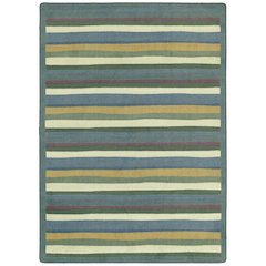 Kid Essentials Yipes Stripes 3'10" x 5'4" Area Rug in Color Soft