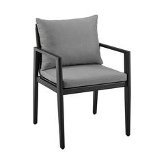 Grand Outdoor Patio Dining Chairs - Set of 2