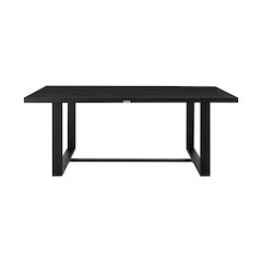 Alegria Outdoor Patio Dining Table in Aluminum