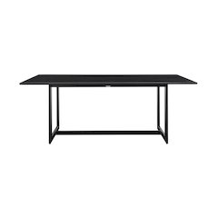 Cayman Outdoor Patio Dining Table in Aluminum