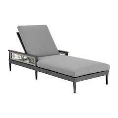 Chaise Lounge – Aluminum Outdoor Chaise Lounge Chair for Poolside Use