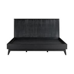 Carnaby King 3 Piece Bedroom Set in Black Brushed Oak Wood