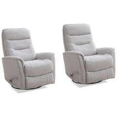 Bloke Cotton Recliner Nursery Glider Set – Elegant Boucle Chairs for Comfort