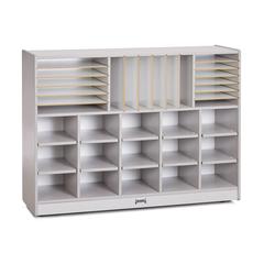 Sectional Cubbie-Tray Mobile Unit