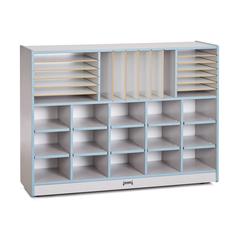 Sectional Cubbie-Tray Mobile Unit
