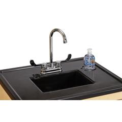 Jonti-Craft® Clean Hands Helper without Heater - 38" Counter - Plastic Sink