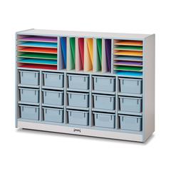 Sectional Cubbie-Tray Mobile Unit