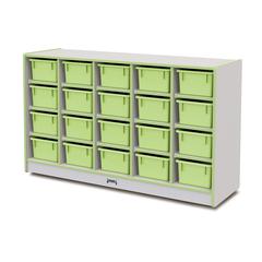 20 Cubbie-Tray Mobile Storage