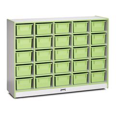 25 Cubbie-Tray Mobile Storage