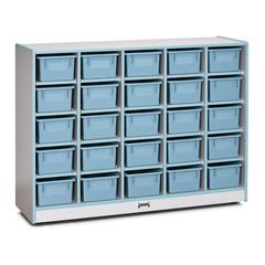 25 Cubbie-Tray Mobile Storage