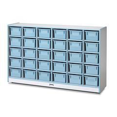 30 Cubbie-Tray Mobile Storage
