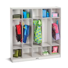 5 Section Coat Locker