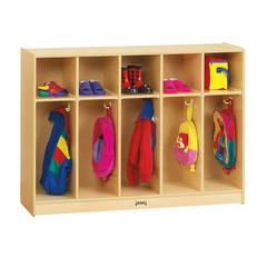 Toddler 5 Section Coat Locker