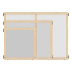 Panel - A-height - 48" Wide - See-Thru