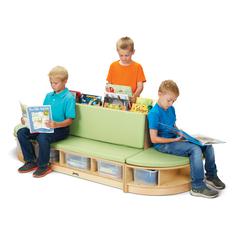 Jonti-Craft® Read-a-Round 3 Piece Set - Key Lime