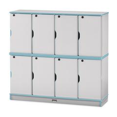 Stacking Lockable Lockers -  Double Stack