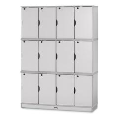 Stacking Lockable Lockers -  Triple Stack