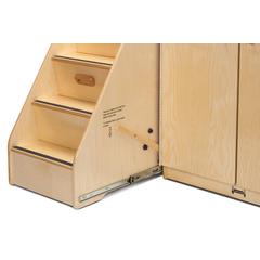 Diaper Changer with Stairs - Left