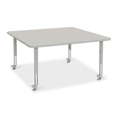 Square Activity Table - 48" X 48", Mobile