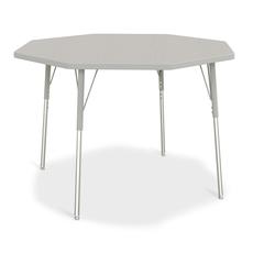 Octagon Activity Table - 48" X 48", A-height