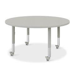 Round Activity Table - 48" Diameter, Mobile