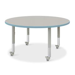 Round Activity Table - 48" Diameter, Mobile