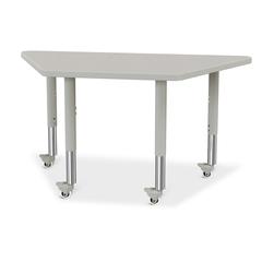 Trapezoid Activity Tables - 24" X 48", Mobile