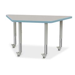 Trapezoid Activity Tables - 24" X 48", Mobile