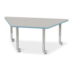 Trapezoid Activity Tables - 30" X 60", Mobile