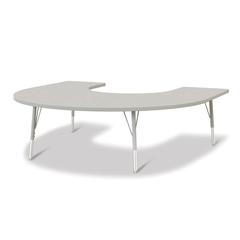 Horseshoe Activity Table - 66" X 60", E-height