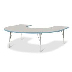 Horseshoe Activity Table - 66" X 60", E-height