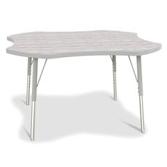 Berries® 4-Leaf Activity Table - E-height - Driftwood Gray/Gray/Gray