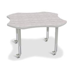 Berries® 4-Leaf Activity Table - Mobile - Driftwood Gray/Gray/Gray