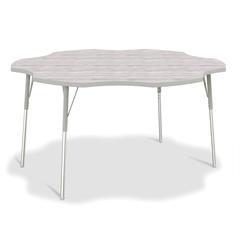 Berries® 6-Leaf Activity Table - A-height - Driftwood Gray/Gray/Gray