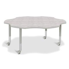 Berries® 6-Leaf Activity Table - Mobile - Driftwood Gray/Gray/Gray