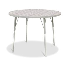 Berries® Round Activity Table - 42" Diameter, A-height - Driftwood Gray/Gray/Gray