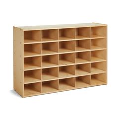 25 Cubbie-Tray Storage - without Bins
