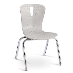Berries Flow Chair - 16" Seat Height - Gray