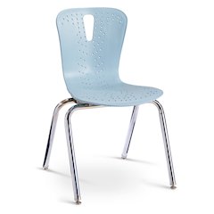 Berries Flow Chair - 18" Seat Height - Coastal Blue