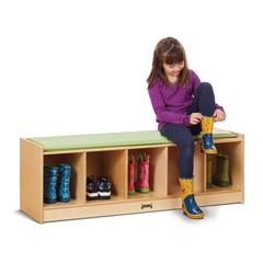 Jonti-Craft® 5 Section Bench Locker - Key Lime
