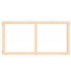 Panel - T-height - 48" Wide - See-Thru