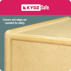 Wall Mount Coat Shelf - 6 Hooks