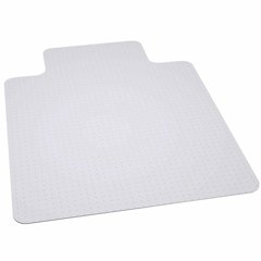 45'' x 53'' Big & Tall 400 lb. Capacity Carpet Chair Mat with Lip