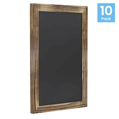 Vintage Wall Mount Magnetic Chalkboard, Set of 10