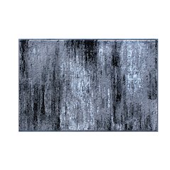 2' x 3' Gray Abstract Scraped Area Rug - Olefin Rug