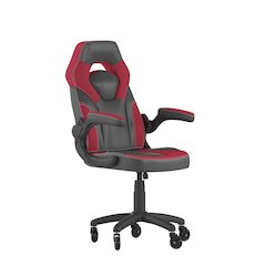 X10 Gaming Chair Racing Office Computer Chair, Red/Black LeatherSoft