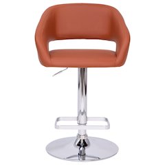 Contemporary Adjustable Swivel Bar Stool