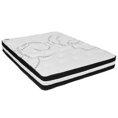 10 Inch Hybrid Pocket Spring Mattress, Full Mattress in a Box