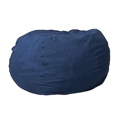 Oversized Denim Refillable Bean Bag Chair for All Ages