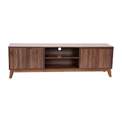 TV Stand in Walnut for 65+ in TV's - 70 in Media Center
